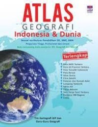 Image of Atlas Geografi Indonesia dan Dunia