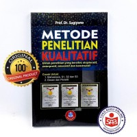 Image of Metode Penelitian Kualitatif